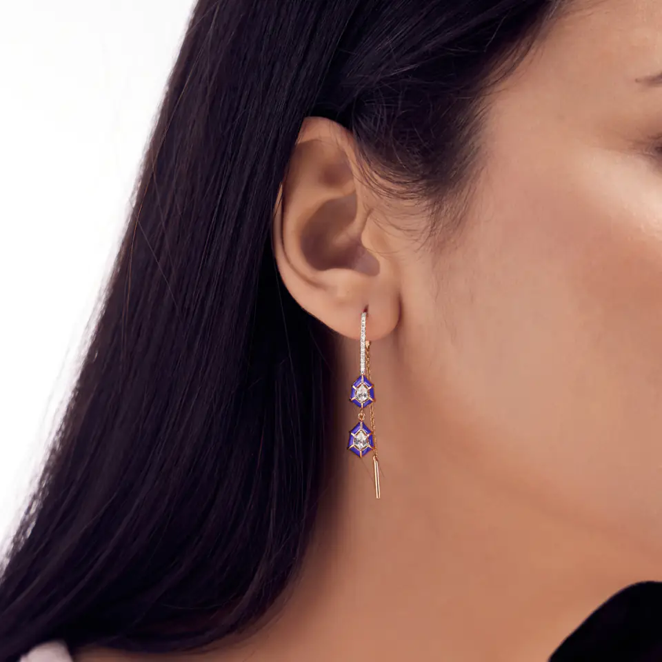 Starry Eyed Echo Statement Earrings