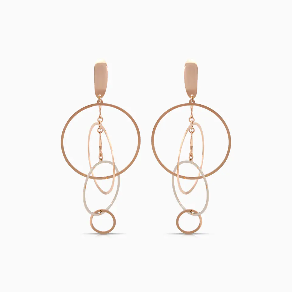 Spiralling Statement Earrings