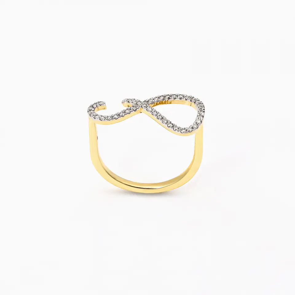 Infinite Brilliance Diamond Statement Ring