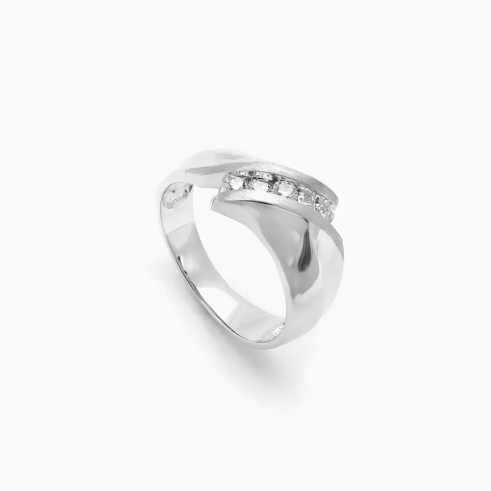 Platinum Empress Engagement Ring