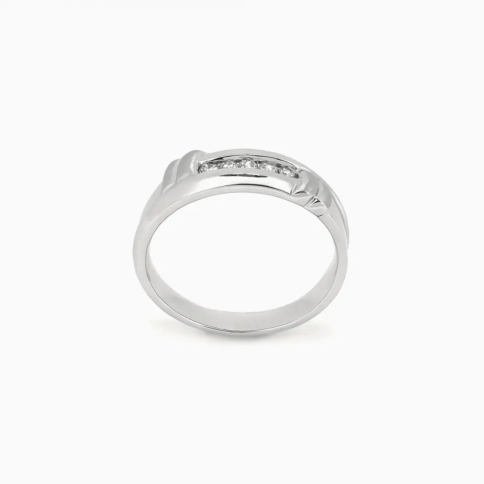 Platinum Smooth Glide Engagement Ring